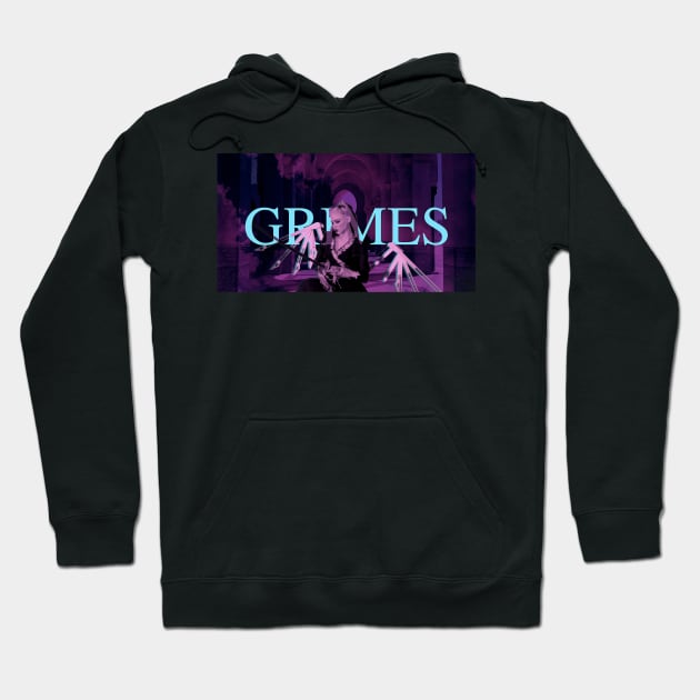 Grimes Metal Wings Hoodie by talesanura